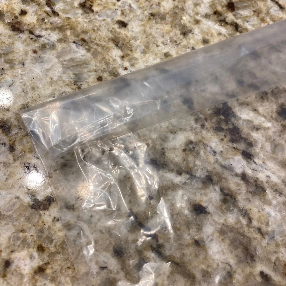 Lot of 50 Bags Clear Poly Plastic Small